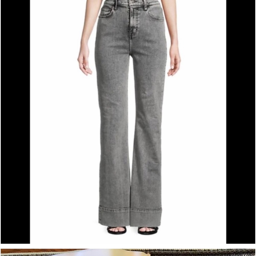 Current/Elliott high-waist wide leg jean